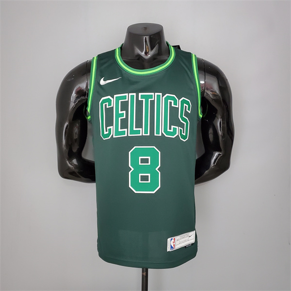 Camisetas Boston Celtics (Walker #8) 2021 Verde Bonus Edition Dark