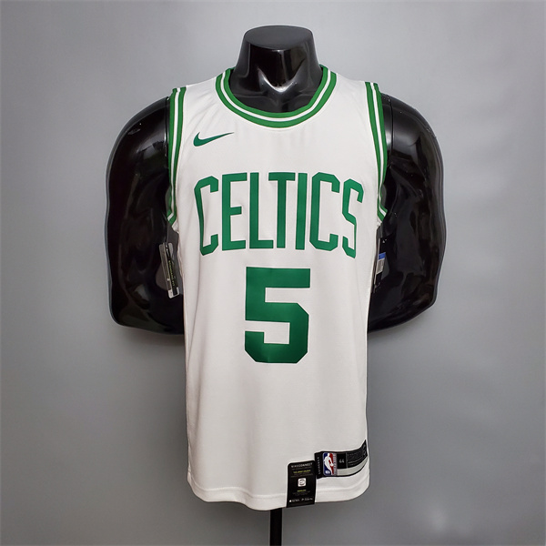 Camisetas Boston Celtics (Garnett #5) Blanco