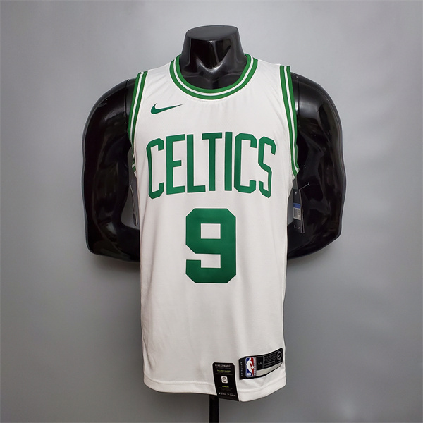 Camisetas Boston Celtics (Rondo #9) Blanco