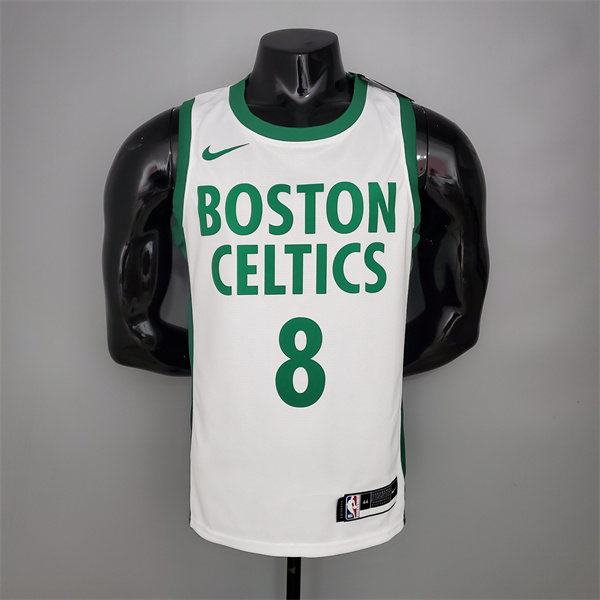 Camisetas Boston Celtics (Walker #8) Blanco City Edition
