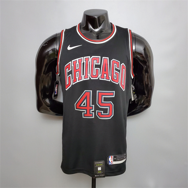 Camisetas Chicago Bulls (Jordan #45) Negro