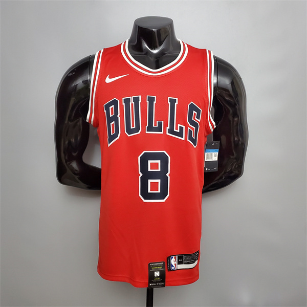 Camisetas Chicago Bulls (Lavine #8) Rojo
