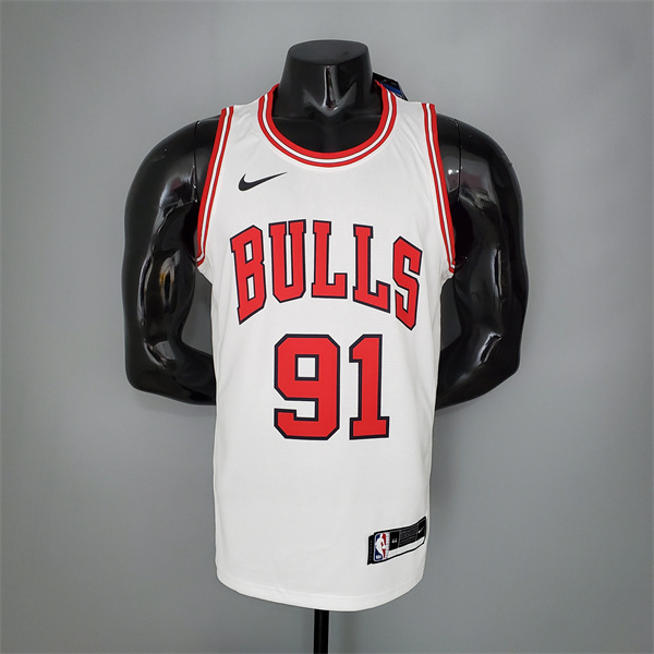 Camisetas Chicago Bulls (Rooman #91) Blanco
