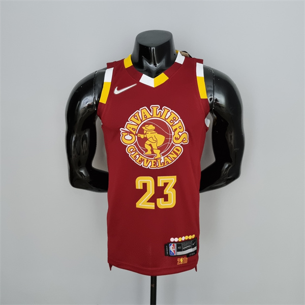 Camisetas Cleveland Cavaliers (James #23) 2022 Rojo Urban Edition