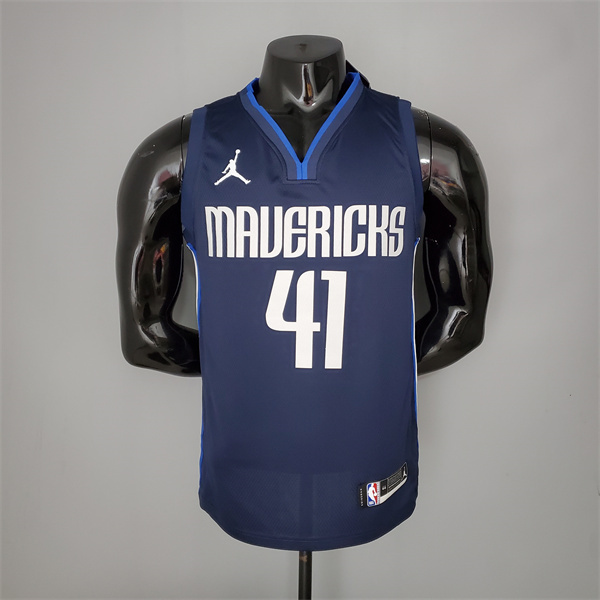 Camisetas Dallas Mavericks (Nowitzki #41) Jordan Theme Limited Edition