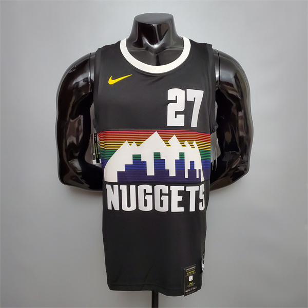 Camisetas Denver Nuggets (Murray #27) Negro City Edition