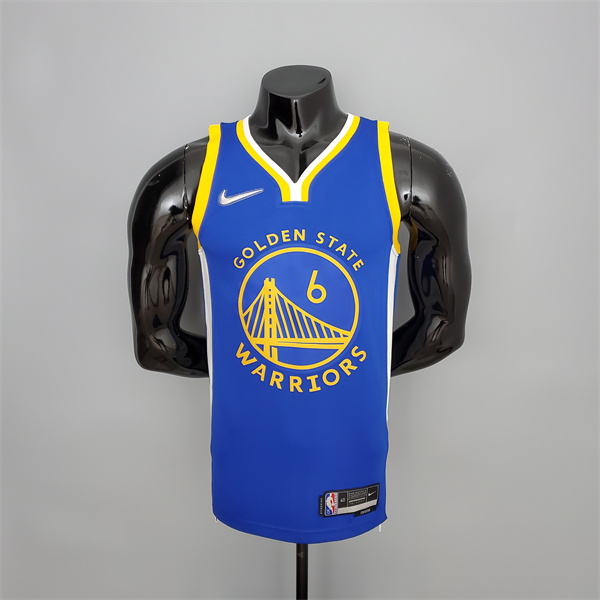Camisetas Golden State Warriors (Young #6) Azul 75th Anniversary