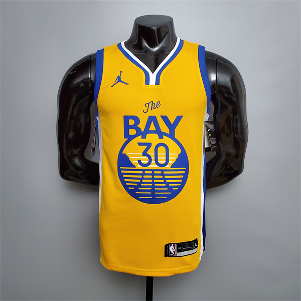 Nueva Camisetas Golden State Warriors (Curry #30) Amarillo