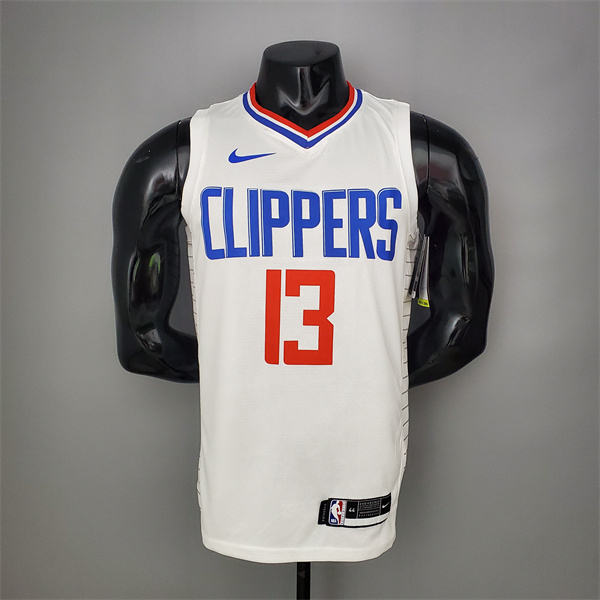 Camisetas Los Angeles Clippers (George #13) Blanco Limited Edition