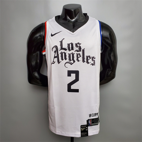 Camisetas Los Angeles Clippers (Leonard #2) Blanco