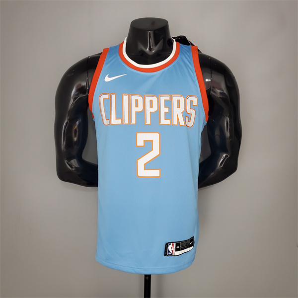 Camisetas Los Angeles Clippers (Leonard #2) Azul