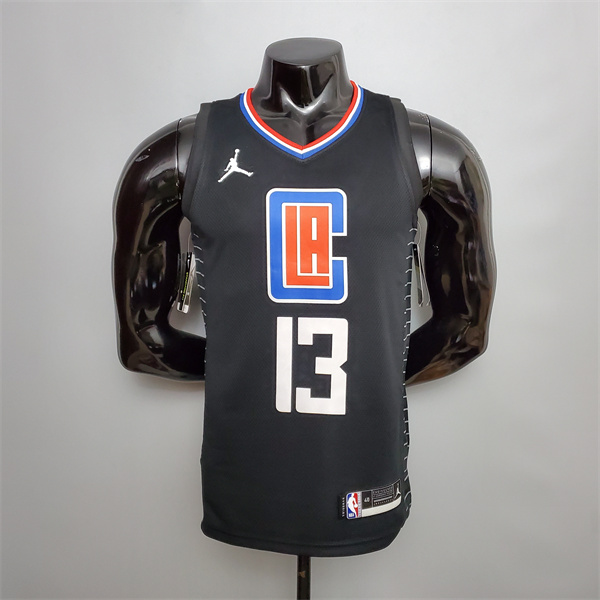 Nueva Camisetas Los Angeles Clippers (George #13) Negro Theme Limited City Edition