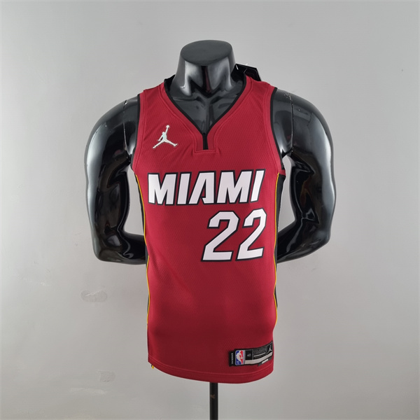 Camisetas Miami Heat (Butler #22) Vino tinto 75th Anniversary