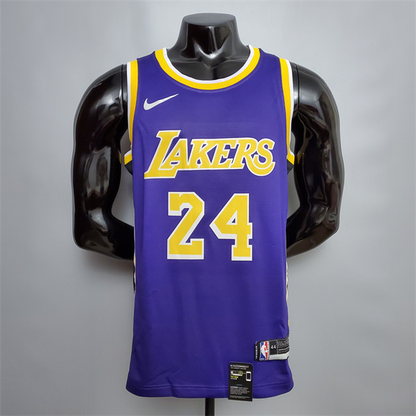 Camisetas Los Angeles Lakers (Bryant #24) Púrpura