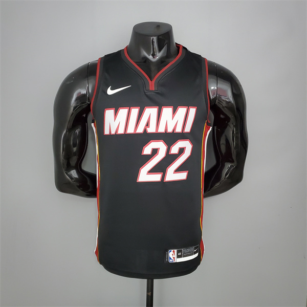 Camisetas Miami Heat (Butler #22) Negro