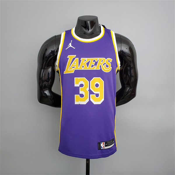Camisetas Los Angeles Lakers (Howard #39) Púrpura Encolure Ronde