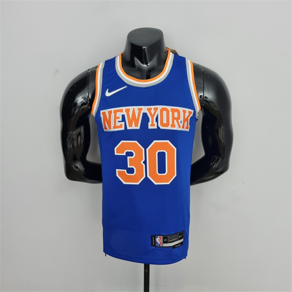 Camisetas New York Knicks (Randle #30) Azul 75th Anniversary
