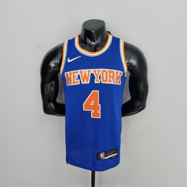 Camisetas New York Knicks (Ross #4) Azul 75th Anniversary