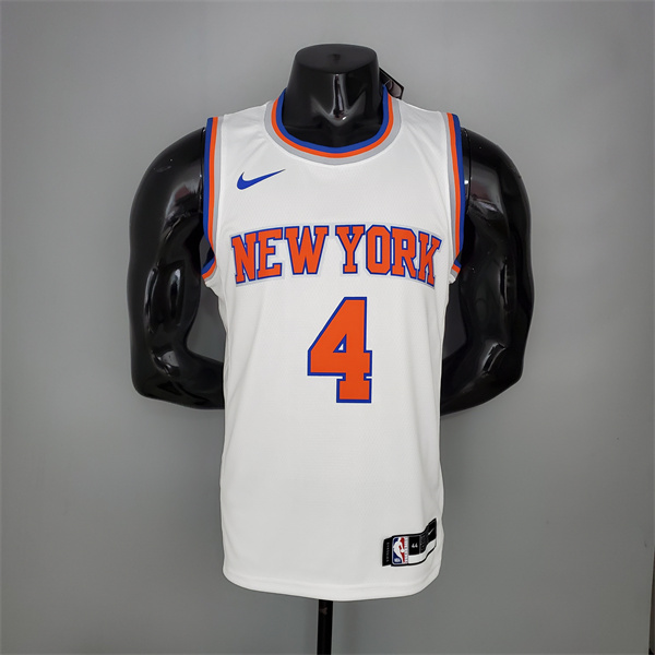 Camisetas New York Knicks (Rosa #4) 2021 Blanco