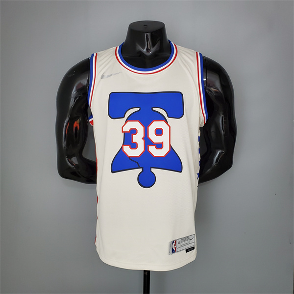 Camisetas Philadelphia 76ers (Howard #39) 2021 Beige Bonus Edition