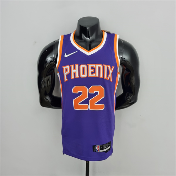 Camisetas Phoenix Suns (Ayton #22) Púrpura 75th Anniversary