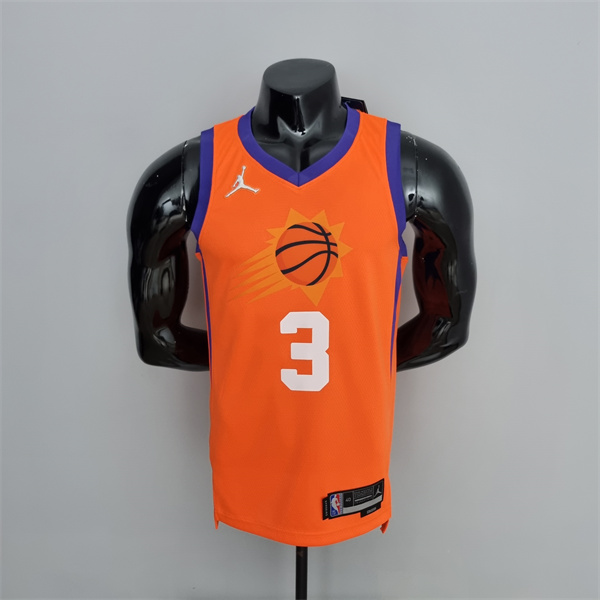 Camisetas Phoenix Suns (Paul #3) Naranja 75th Anniversary Jordan Theme