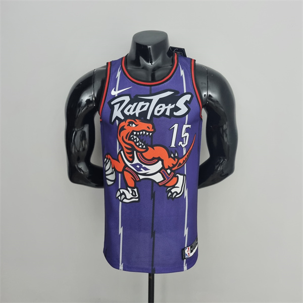 Camisetas Toronto Raptors (Carter #15) Púrpura
