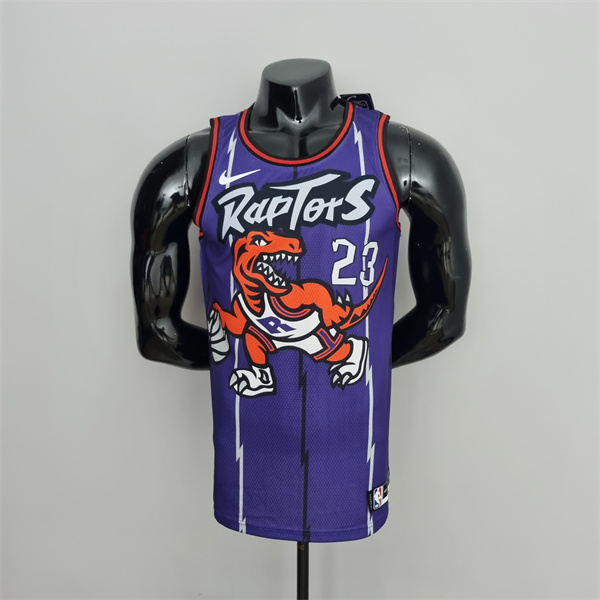 Camisetas Toronto Raptors (Vanvleet #23) Púrpura