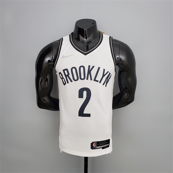Camisetas Brooklyn Nets (Griffin #2) Blanco 75th Anniversary
