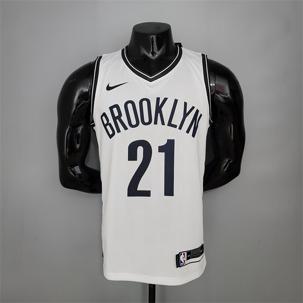 Camisetas Brooklyn Nets (Aldridge #21) Blanco