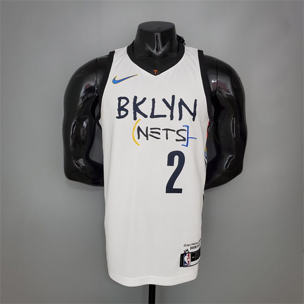 Camisetas Brooklyn Nets (Griffin #2) Graffiti Blanco