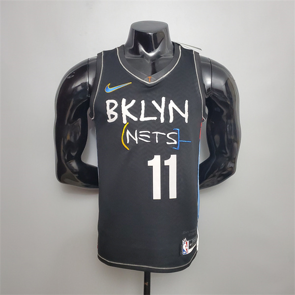Nueva Camisetas Brooklyn Nets (Durant #7) Negro City Edition