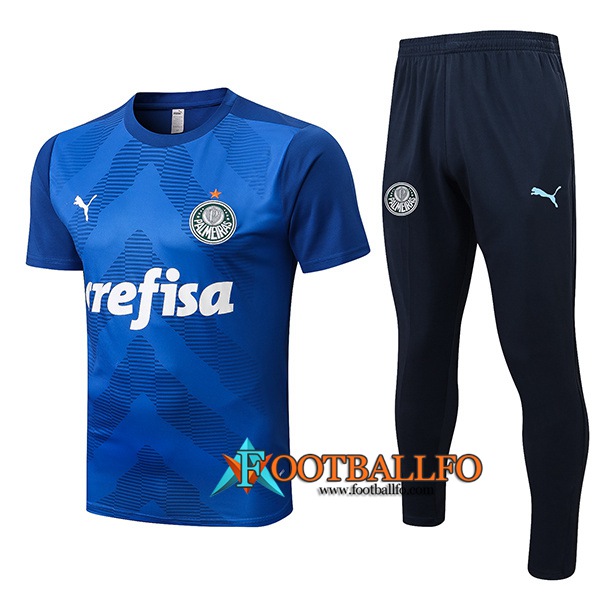 Camiseta Entrenamiento + Pantalones Palmeiras Azul 2022/2023