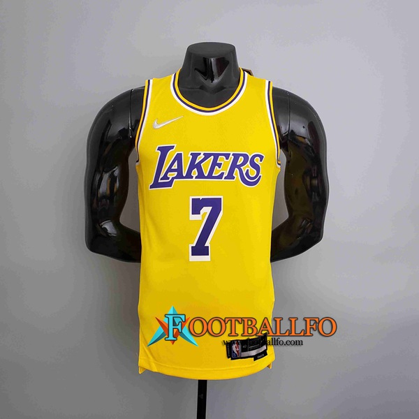 Camisetas Los Angeles Lakers (ANTHONY #7) Amarillo