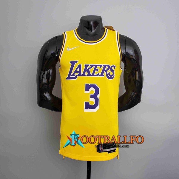 Camisetas Los Angeles Lakers (DAVIS #3) Amarillo