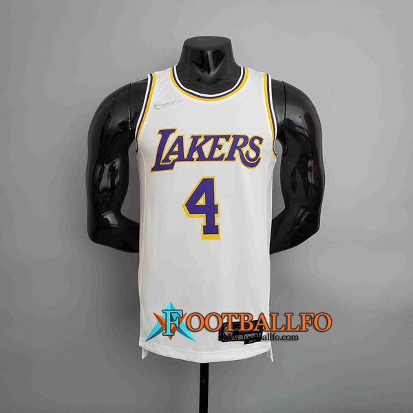 Camisetas Los Angeles Lakers (RONDO #6) Blanco