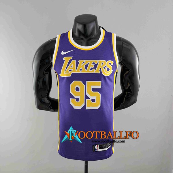 Camisetas Los Angeles Lakers (TOSCANO #95) Violeta