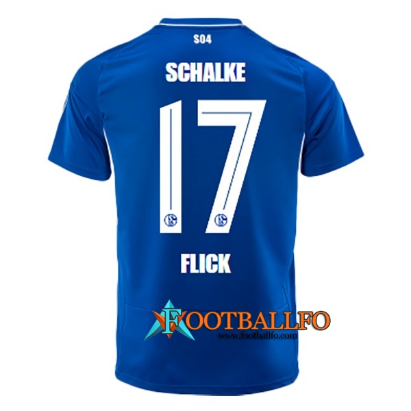 Camisetas De Futbol Schalke 04 (FLICK #17) 2022/23 Primera