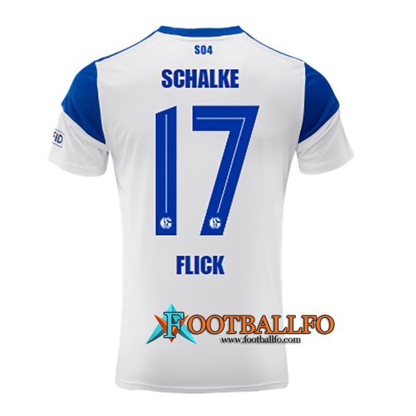 Camisetas De Futbol Schalke 04 (FLICK #17) 2022/23 Segunda