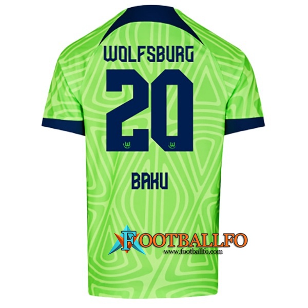 Camisetas De Futbol Vfl Wolfsburg (BRHU #20) 2022/23 Primera