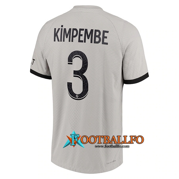 Camisetas De Futbol PSG (KIMPEMBE #3) 2022/23 Segunda