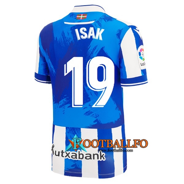 Camisetas De Futbol Real Sociedad (ISAK #19) 2022/23 Primera