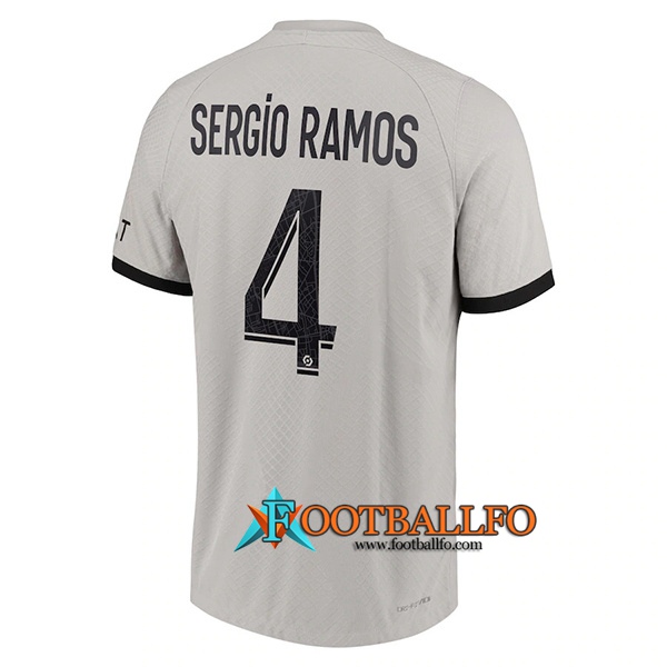 Camisetas De Futbol PSG (SERGIO RAMOS #4) 2022/23 Segunda