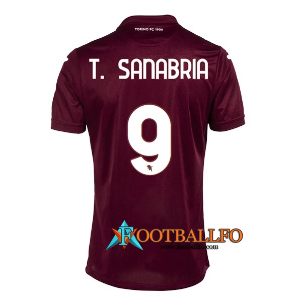 Camisetas De Futbol Torino (T. SANABRIA #9) 2022/23 Primera
