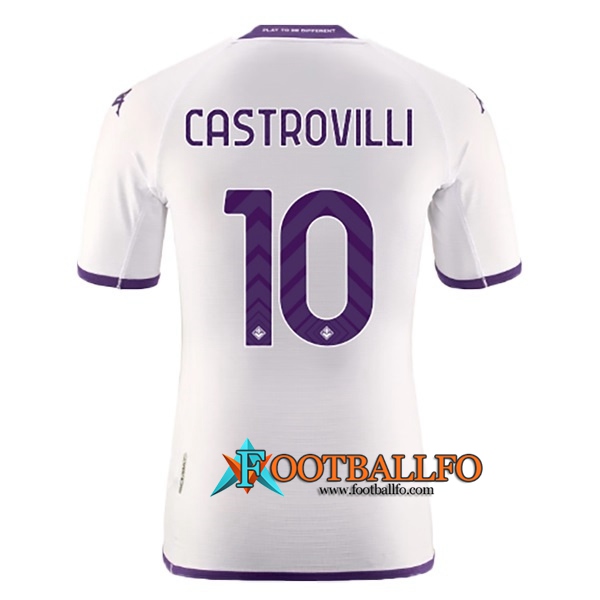 Camisetas De Futbol ACF Fiorentina (CASTROVILLI #10) 2022/23 Segunda