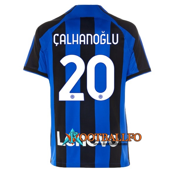Camisetas De Futbol Inter Milan (ÇALHANOĞLU #20) 2022/23 Primera