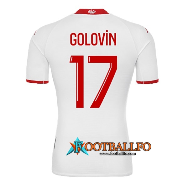 Camisetas De Futbol AS Monaco (GOLOVIN #17) 2022/23 Primera