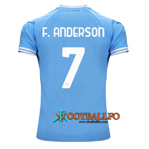 Camisetas De Futbol SS Lazio (F.ANDERSON #7) 2022/23 Primera