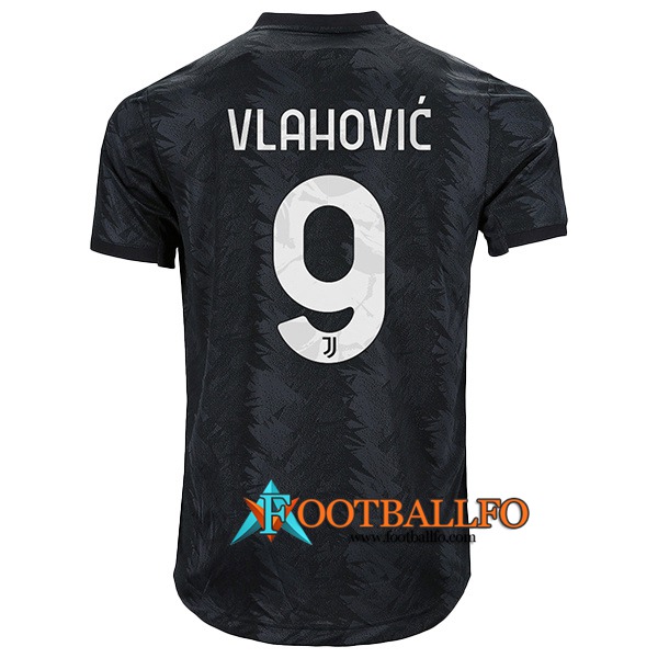 Camisetas De Futbol Juventus (VLAHOVIĆ #9) 2022/23 Segunda