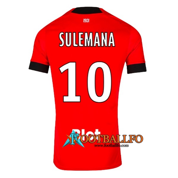 Camisetas De Futbol Stade Rennais (SULEMANA #10) 2022/23 Primera